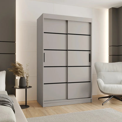 Rubino V1 Sliding Door Wardrobe 120cm