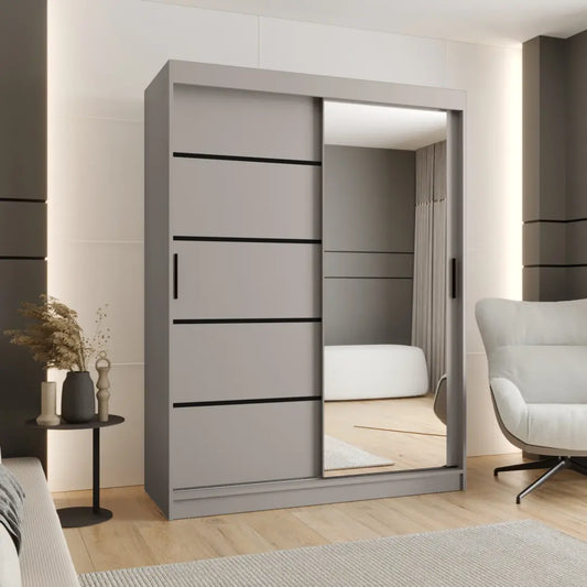 Rubino V2 Sliding Door Wardrobe 150cm