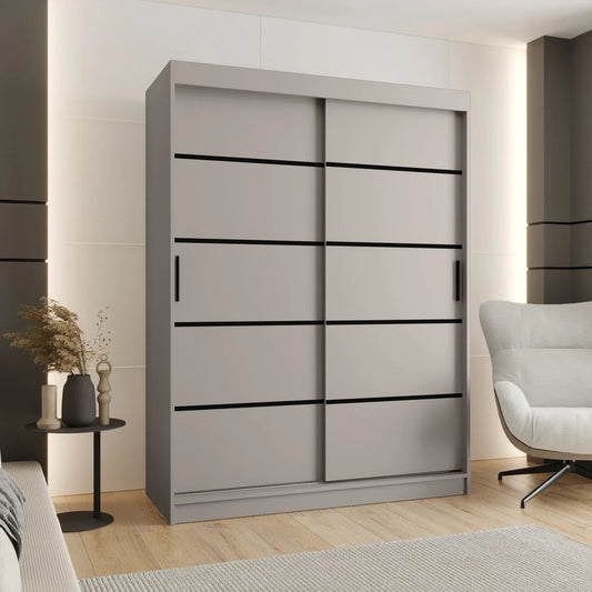 Rubino V1 Sliding Door Wardrobe 150cm