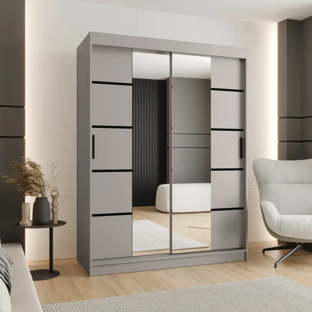Rubino V4 Sliding Door Wardrobe 150cm