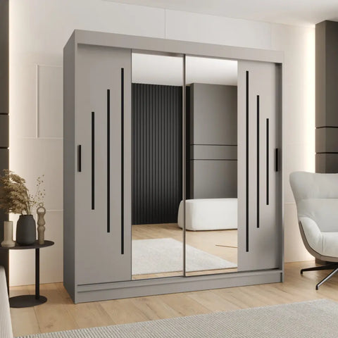 Rubino Y1 Sliding Door Wardrobe 180cm