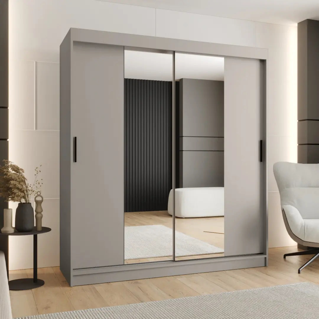 Rubino T1 Sliding Door Wardrobe 180cm