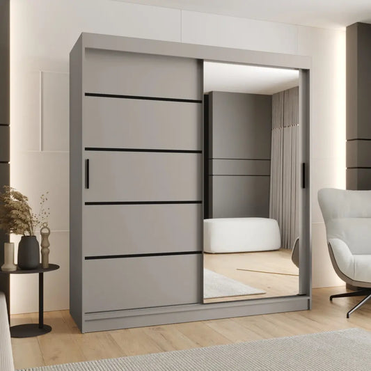 Rubino V2 Sliding Door Wardrobe 180cm