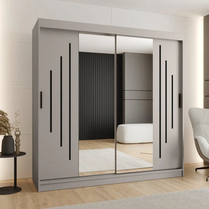 Rubino Y1 Sliding Door Wardrobe 200cm