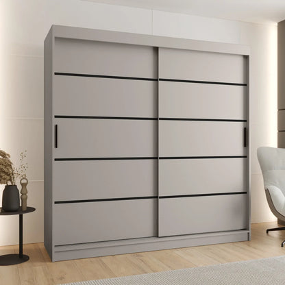 Rubino V1 Sliding Door Wardrobe 200cm