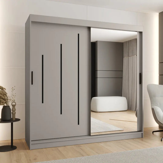 Rubino Y2 Sliding Door Wardrobe 200cm