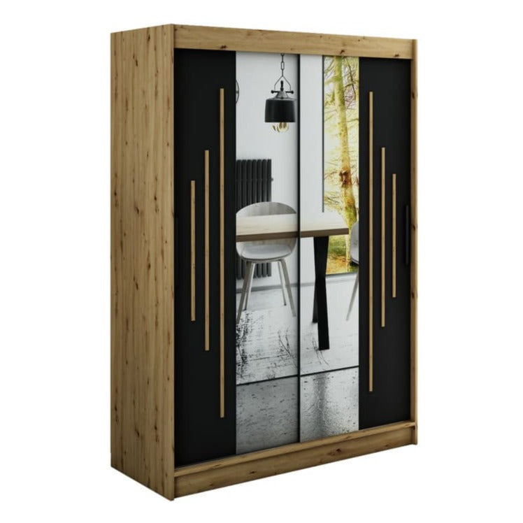 Leto Y1 Sliding Door Wardrobe 150cm