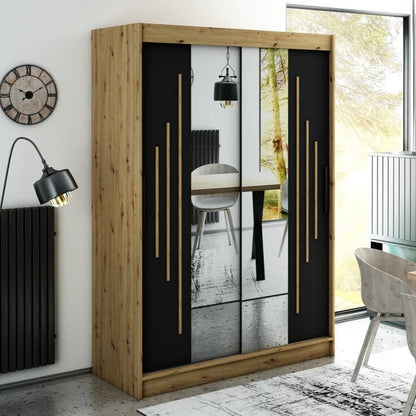 Leto Y1 Sliding Door Wardrobe 150cm