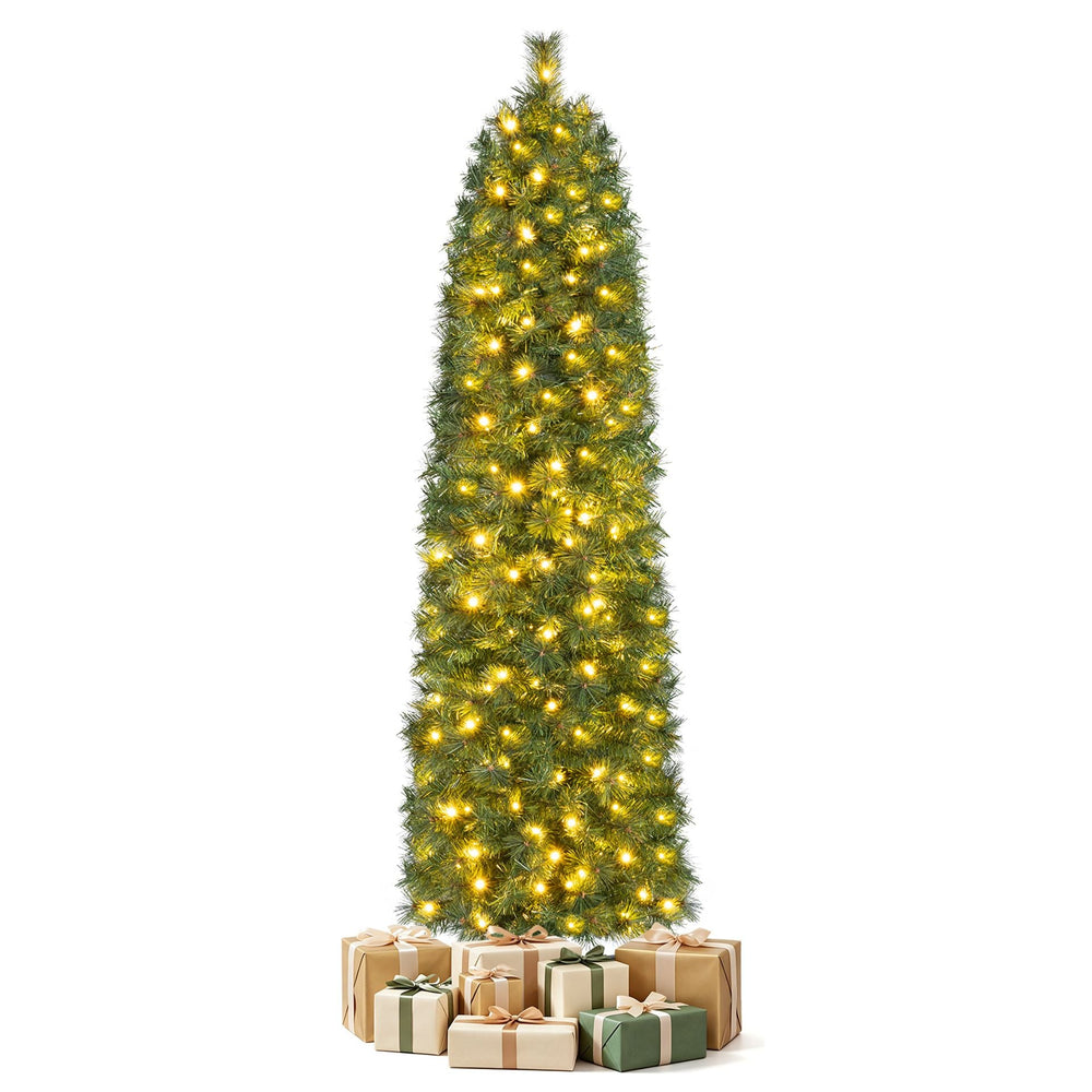 1.8M Pre-Lit Artificial Christmas Tree with 346 PVC Branch Tips