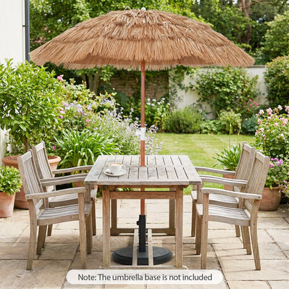 1.9 M Thatched Patio Umbrella with Carrying Bag