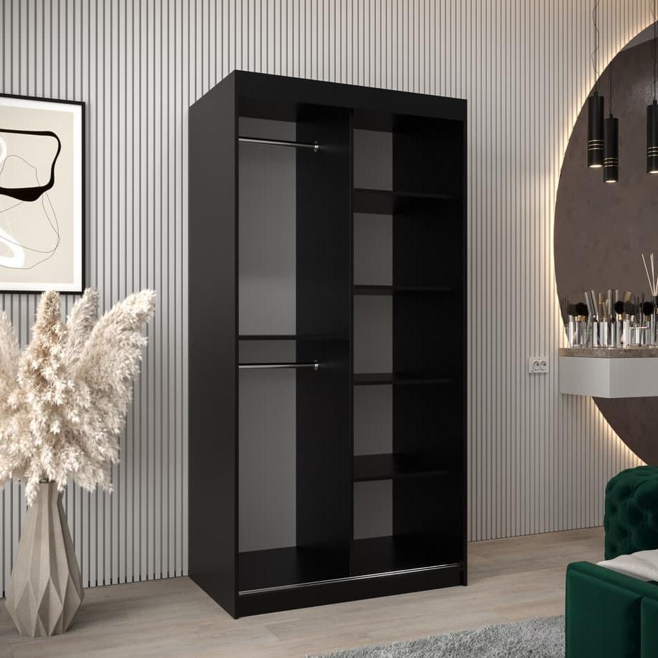 Larvik II Sliding Door Wardrobe 100cm