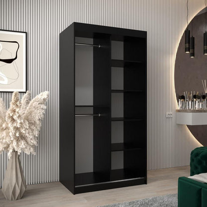 Larvik II Sliding Door Wardrobe 100cm