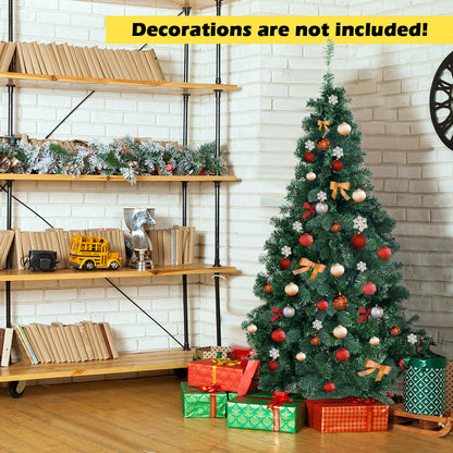 5.9ft (1.8m) Artificial Christmas Tree with Metal Stand