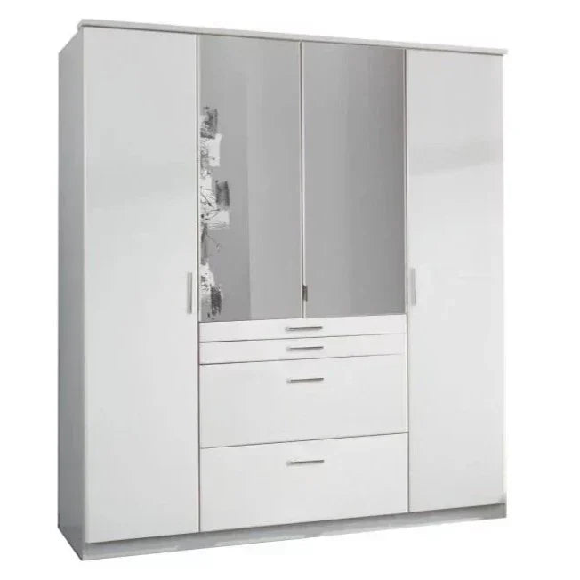 ACORN 4 Door Wardrobe White 180cm