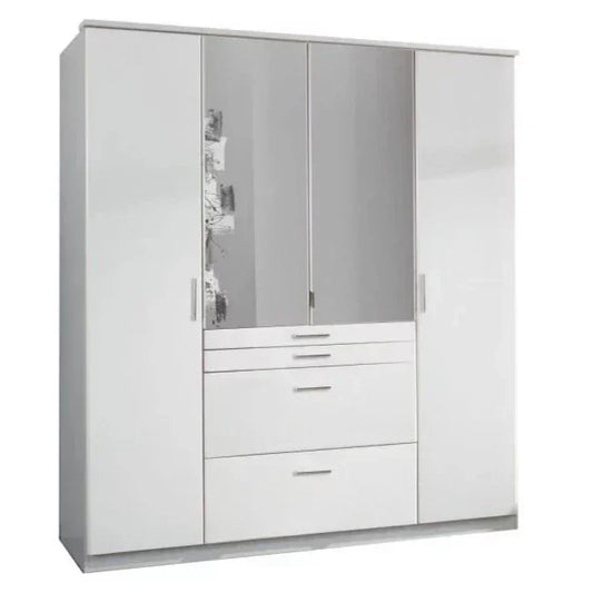 ACORN 4 Door Wardrobe White 180cm