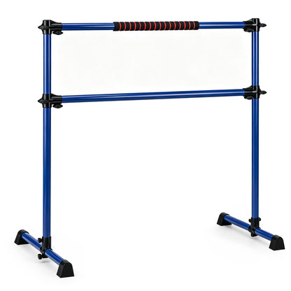 110 KG Max Load Adjustable Ballet Barre for Balance Workout for Strength Training-Purple