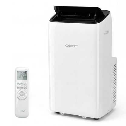 12000 BTU Portable Air Conditioner Cools Up to 46.5㎡ 5-in-1 Quiet AC Unit-White