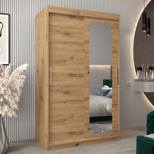 Uppsala T2 Sliding Door Wardrobe 120cm