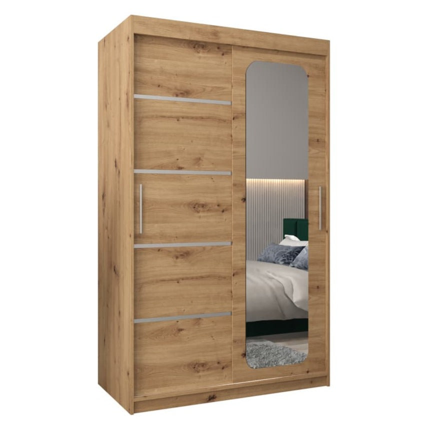 Uppsala V2 Sliding Door Wardrobe 120cm