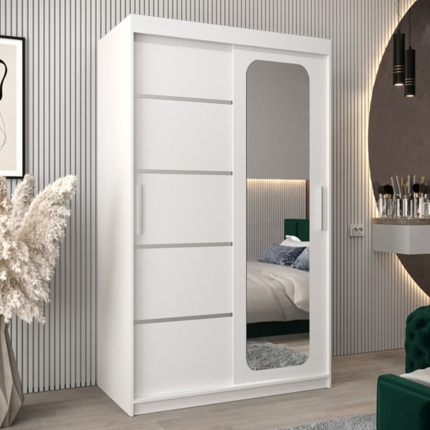 Uppsala V2 Sliding Door Wardrobe 120cm