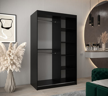 Uppsala T2 Sliding Door Wardrobe 120cm