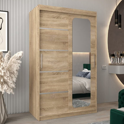 Uppsala V2 Sliding Door Wardrobe 120cm