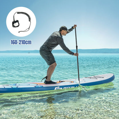 10.5FT Inflatable Stand Up Paddle Board with Non-Slip Deck