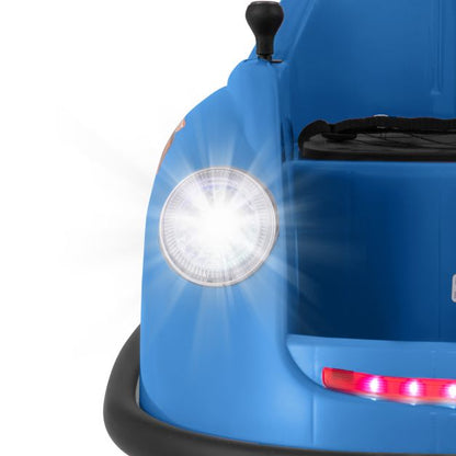 12V Kids Ride on Bumper Car with Remote Control and Music-Navy