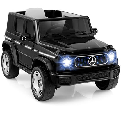 12V Licensed Mercedes-Benz EQG Kids Ride On Car-Black