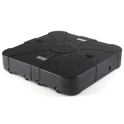 130 kg/170 kg Outdoor Cantilever Umbrella Base with Wheels Heavy-Duty Offset Patio Umbrella Stand-M