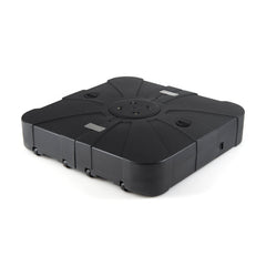 130 kg/170 kg Outdoor Cantilever Umbrella Base with Wheels Heavy-Duty Offset Patio Umbrella Stand-S
