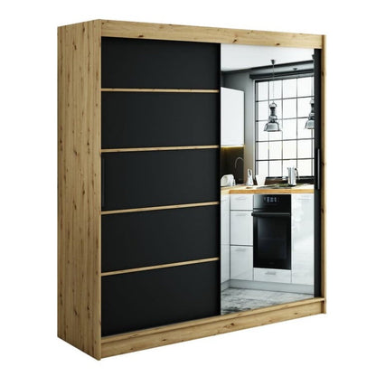 Leto V2 Sliding Door Wardrobe 200cm