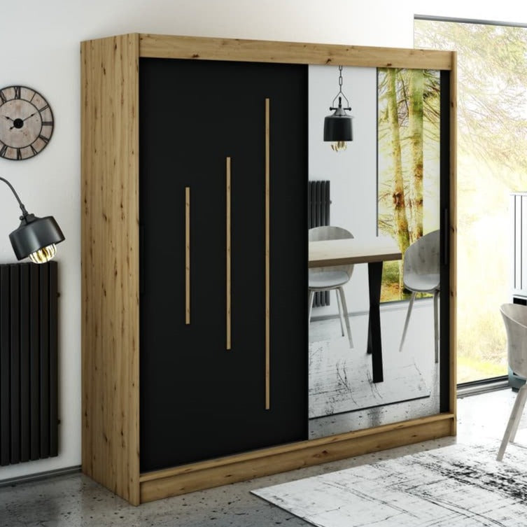 Leto Y2 Sliding Door Wardrobe 200cm