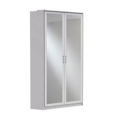 Corner Wardrobe COMODO 2 Door Wardrobe White 95cm