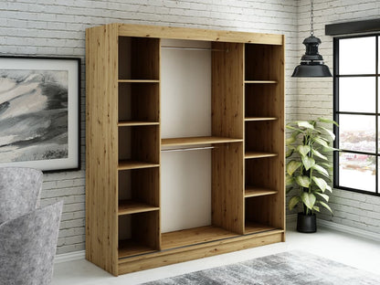 Leto V2 Sliding Door Wardrobe 200cm