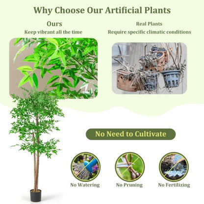 150 CM Artificial Bamboo Tree Set of 2 Faux Bamboo Plant