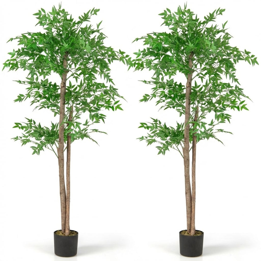 150 CM Artificial Bamboo Tree Set of 2 Faux Bamboo Plant