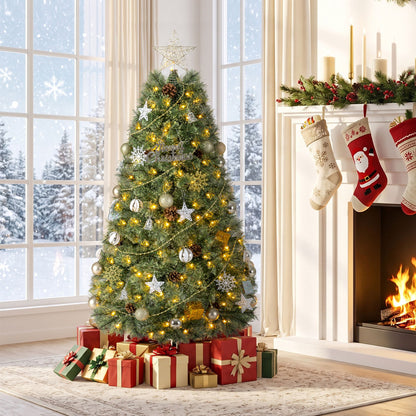 150 CM Christmas Tree with Ornaments 238 Lush Branch Tips