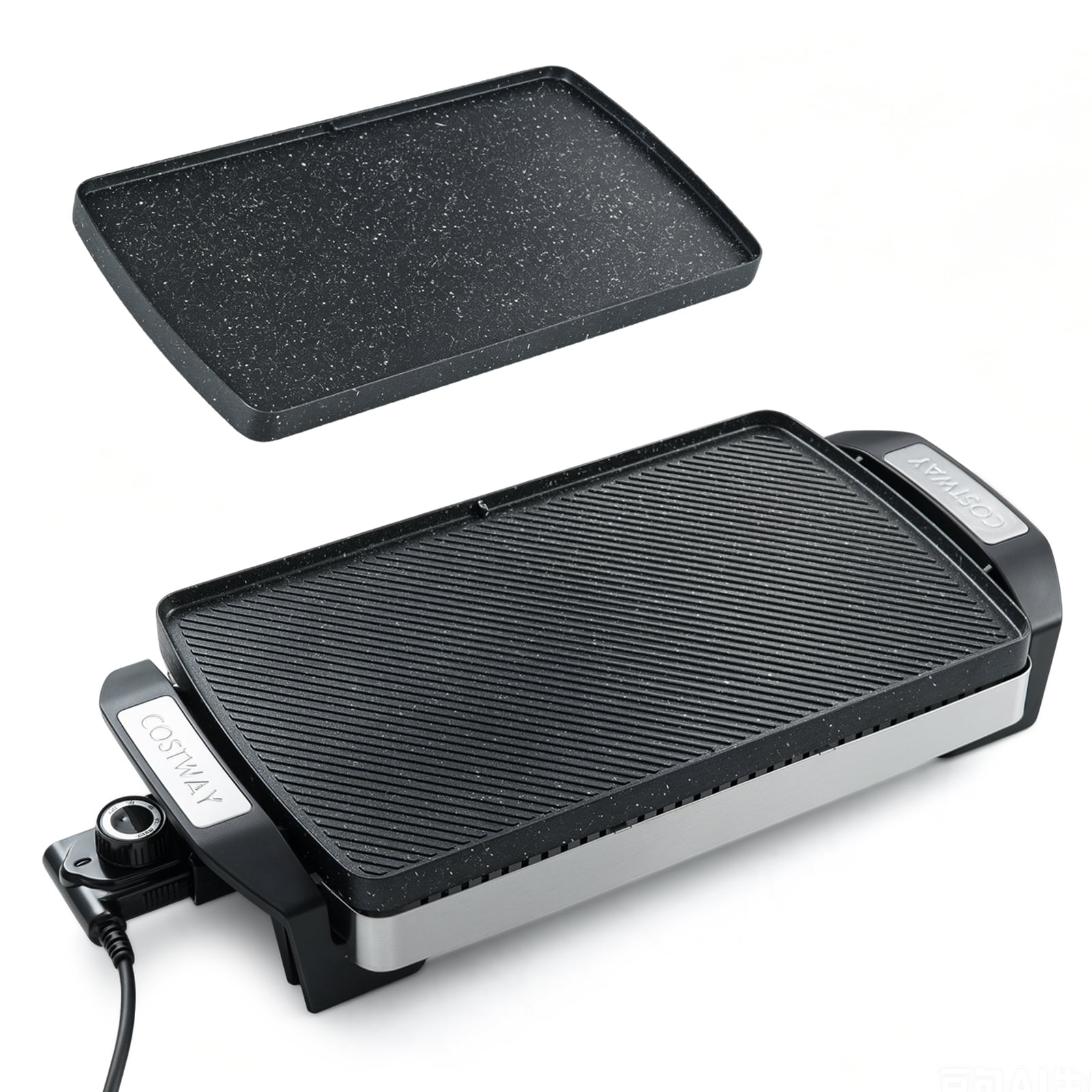 1500W Electric Reversible Grill with Nonstick Cooking Surface