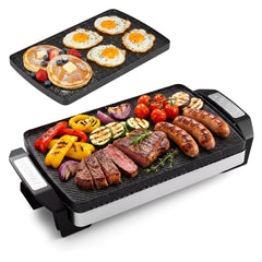 1500W Electric Reversible Grill with Nonstick Cooking Surface