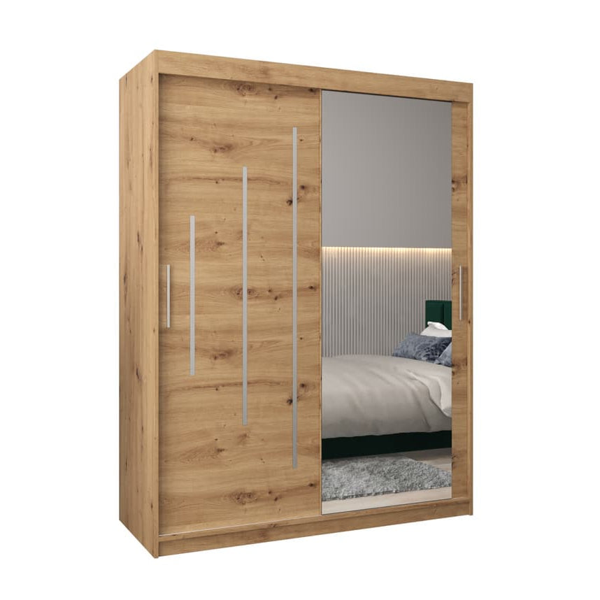 York II Sliding Door Wardrobe 150cm