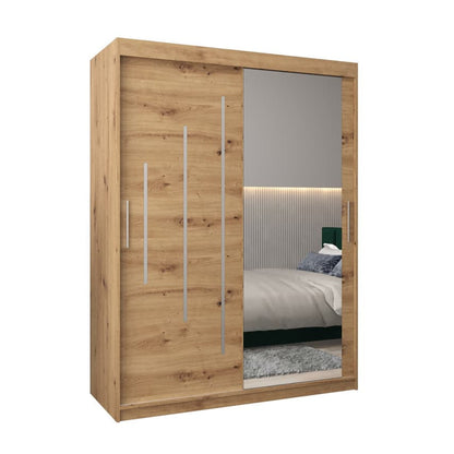 York II Sliding Door Wardrobe 150cm
