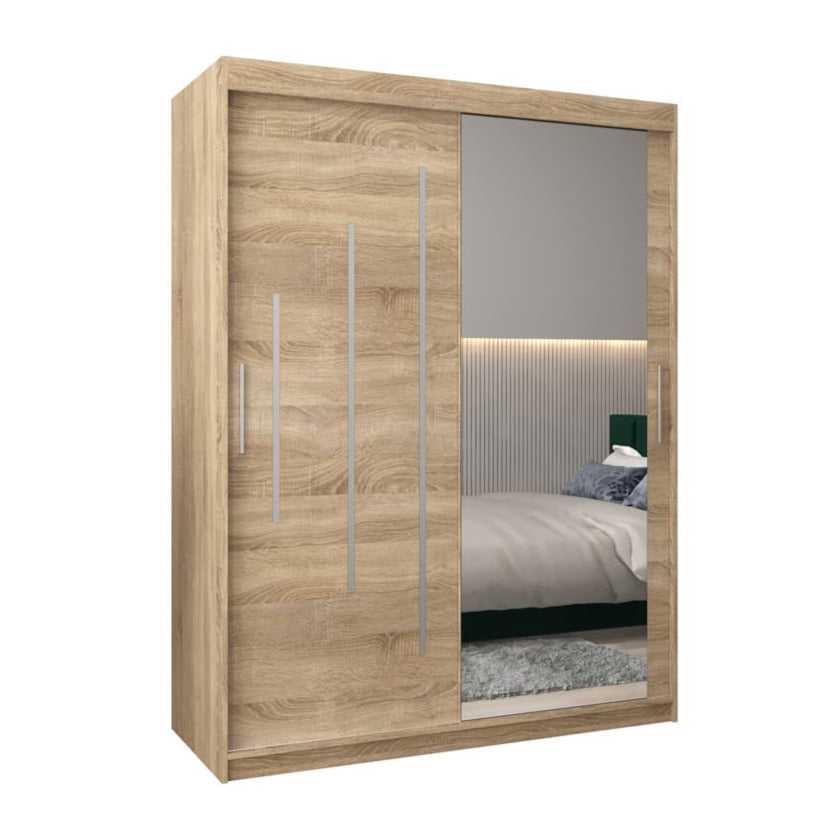 York II Sliding Door Wardrobe 150cm