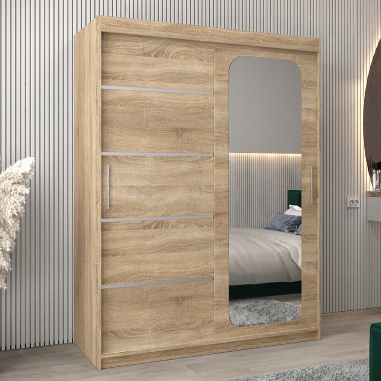 Uppsala V2 Sliding Door Wardrobe 150cm