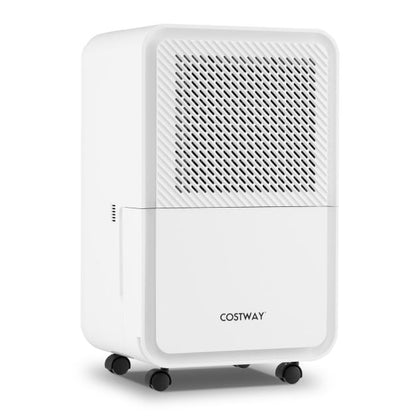 15 L Dehumidifier for Home with 4 Modes and 24H Timer-White