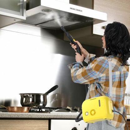 1600W Portable Steam Cleaner with 1L Water Tank-Yellow