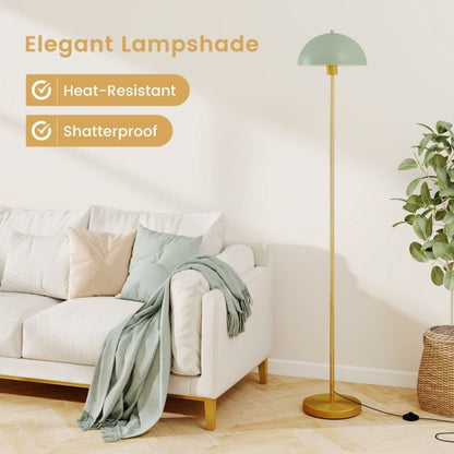 163cm Floor Lamp Standing Lamp with Shatterproof Lampshade