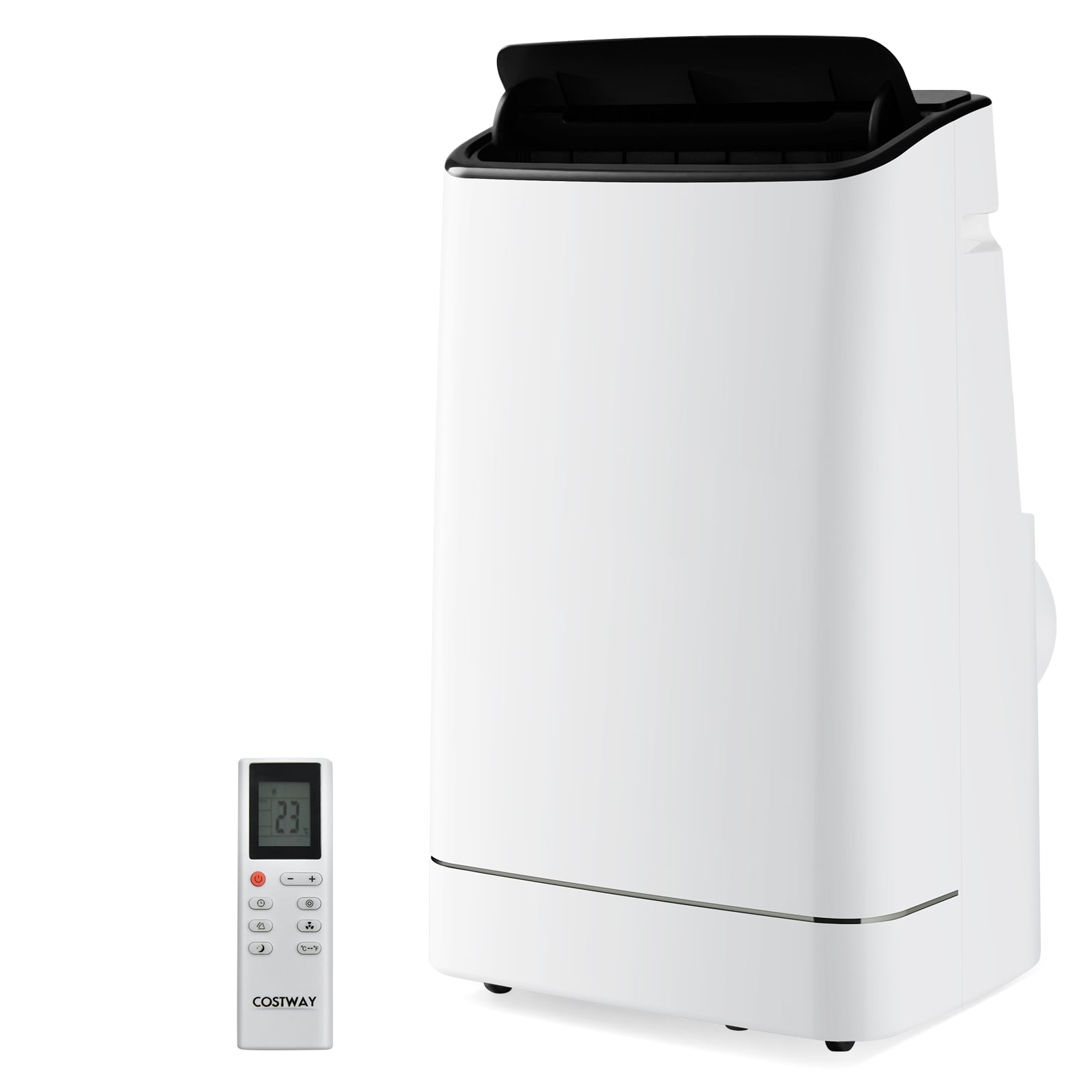 18000 BTU Portable Air Conditioner 4-in-1 with Remote Control-White