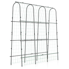 180 x 180 cm U-Shaped Garden Arched Trellis for Climbing Plants