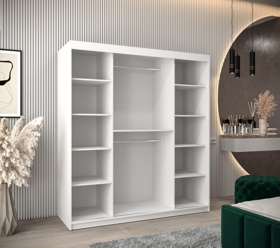 Uppsala V2 Sliding Door Wardrobe 180cm